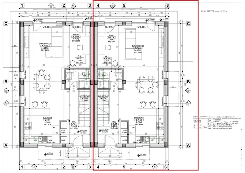 Casa Tunari, complex Teilor 77, vile individuale, pret fara tva